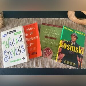 4 Books used in English 101 class.